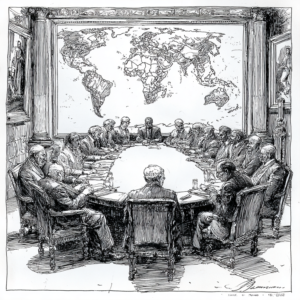 Large conference hall with audience seating